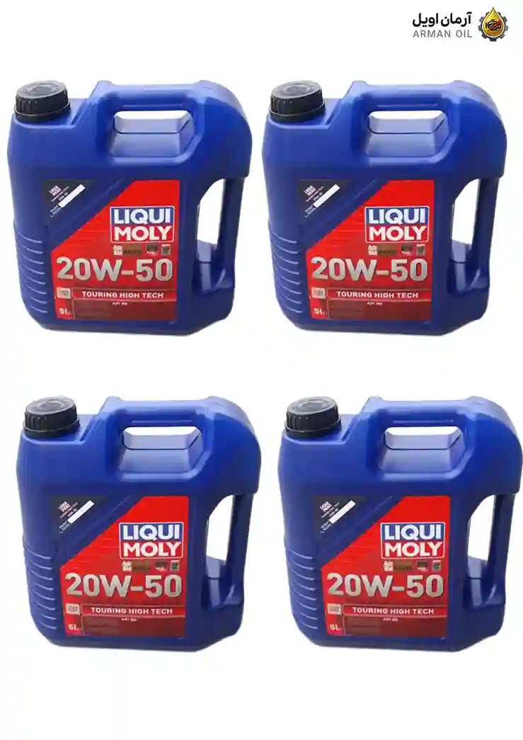 روغن موتور سوپر تورینگ هایتک SN 20W-50(5لیتری-کارتنی 4 عددی)